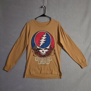2022 Life Clothing Co Grateful Dead Rose Skull L/S Shirt Size Small